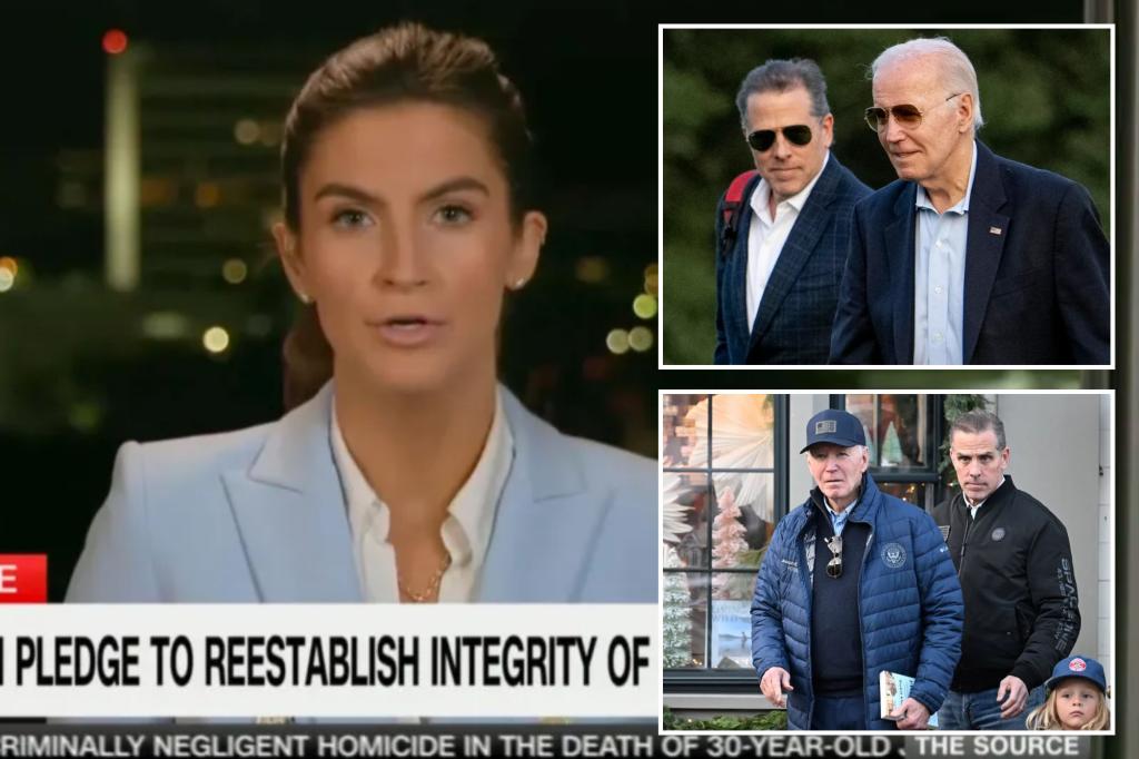 CNN's Kaitlan Collins calls Hunter Biden pardon a 'political timebomb'