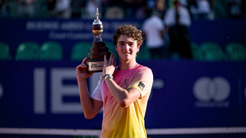 Joao Fonseca: 18-year-old wins ‘dream’ first ATP Tour title at Argentina Open | CNN