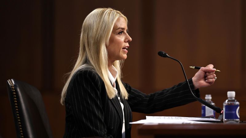 Senate votes to confirm Pam Bondi as attorney general | CNN Politics