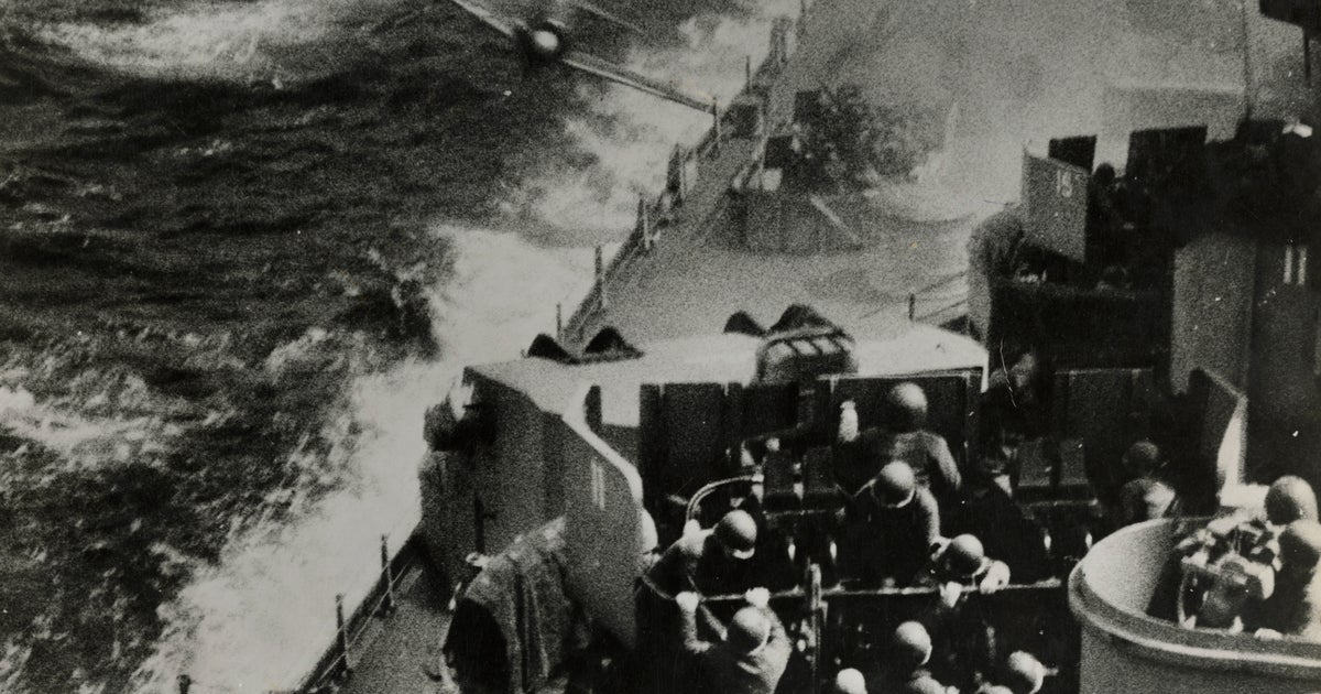 Why a U.S. Navy captain ordered a military funeral for a kamikaze pilot during WWII's Battle of Okinawa - CBS News