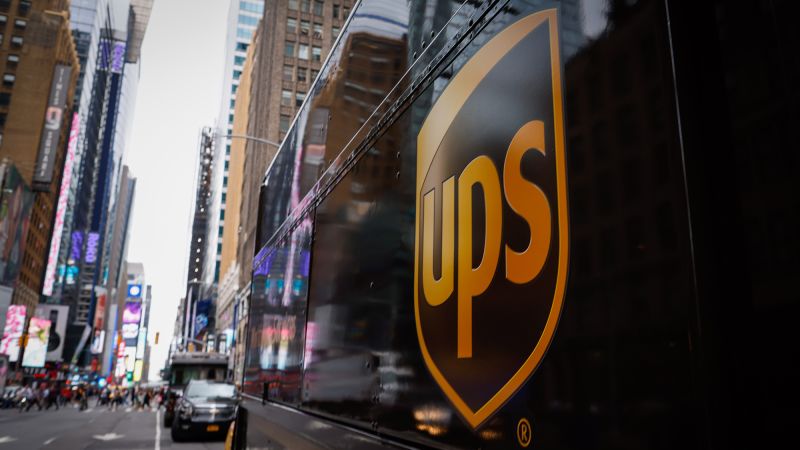 UPS is cutting 20,000 jobs due to plan to trim down Amazon business and increased technology | CNN Business