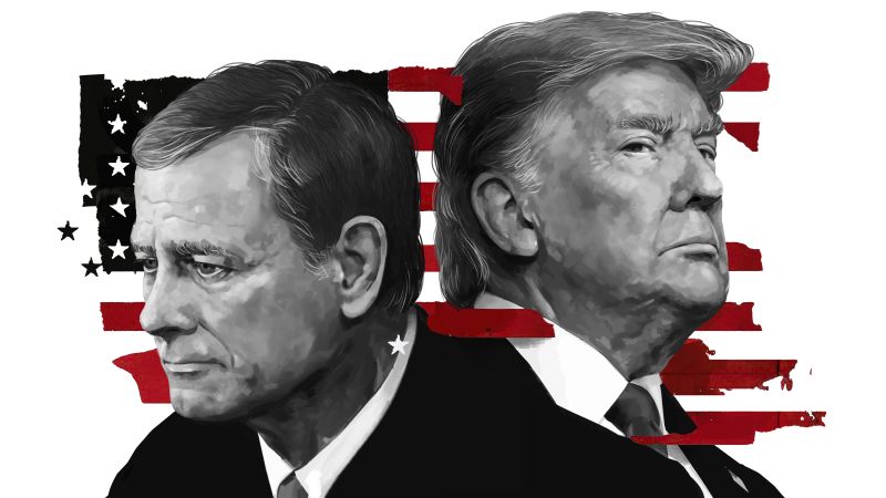 Analysis: Trump again makes John Roberts and the court look weak | CNN Politics