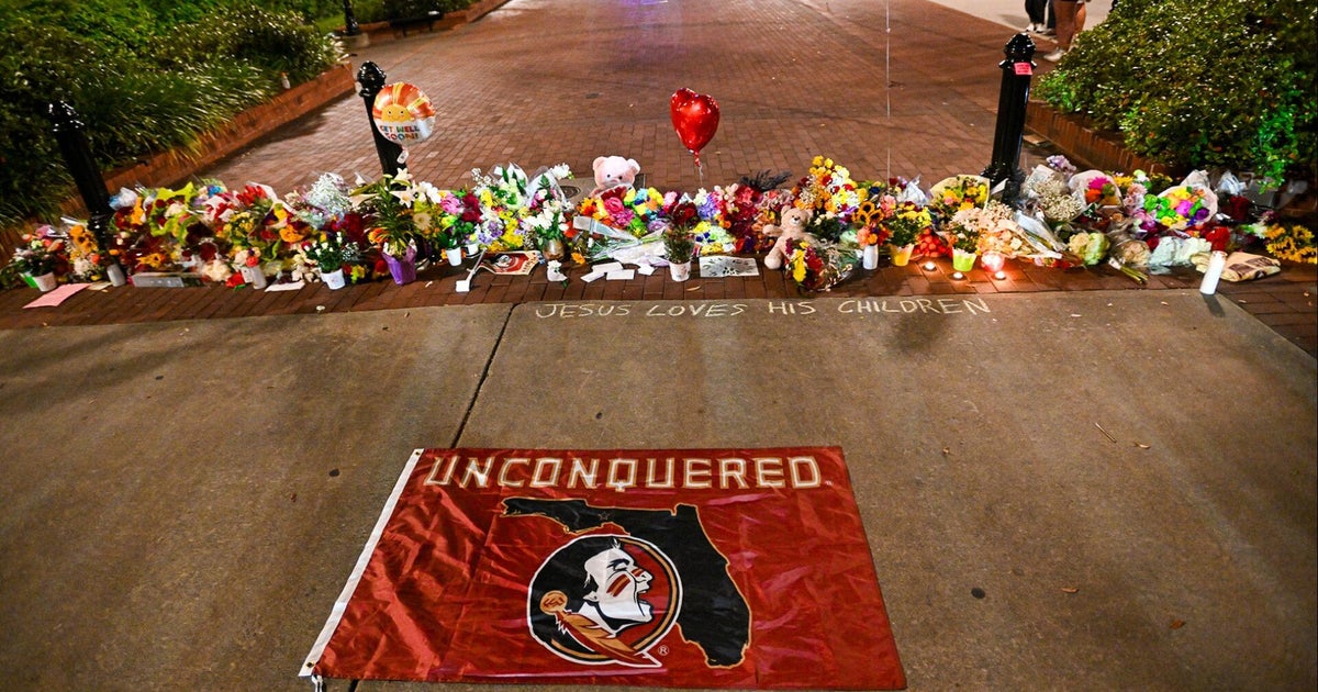 FSU shooting suspect to face first-degree murder charges, police say - CBS News