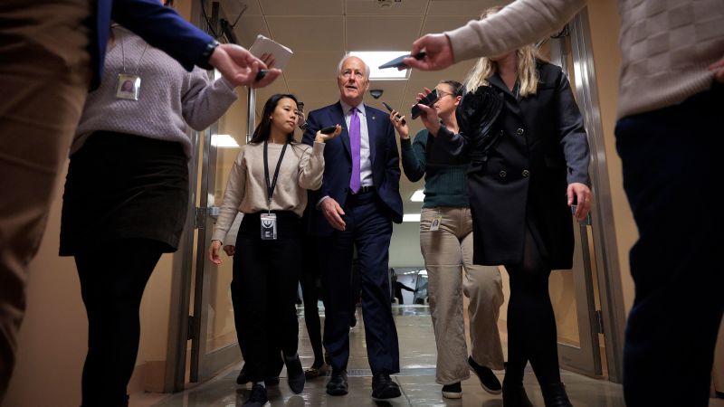 GOP rift grows over Cornyn’s Senate seat as Trump pressured to take sides | CNN Politics