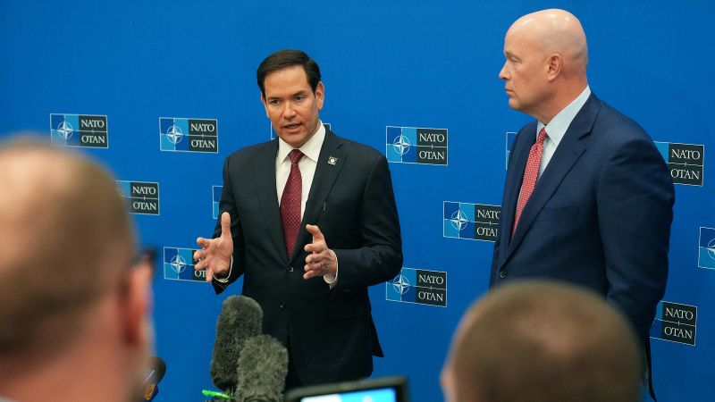 Marco Rubio tells Russia the clock is ticking while allies doubt Putin wants peace in Ukraine | CNN Politics