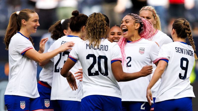 Trinity Rodman proves star credentials on goalscoring return to US women’s team | CNN