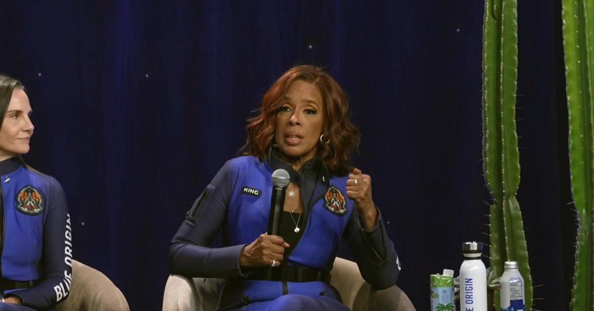 Gayle King describes Blue Origin's