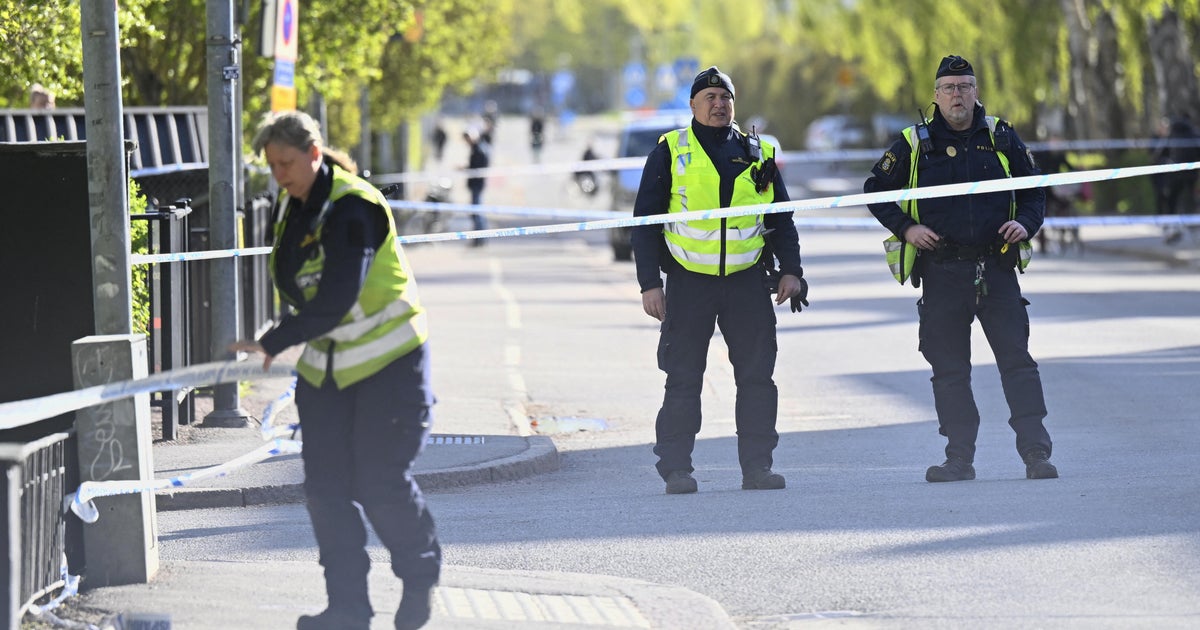Teen suspect arrested after 3 people shot dead at hair salon in Sweden - CBS News
