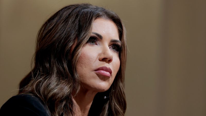 Kristi Noem said a migrant threatened to kill Trump. Investigators think he was set up | CNN Politics