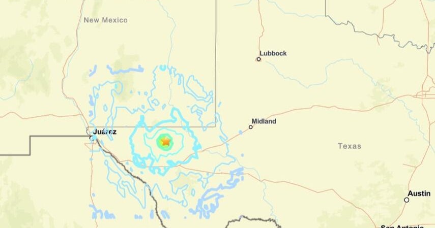 5.4-magnitude earthquake rattles rural southeastern New Mexico, West Texas - CBS News