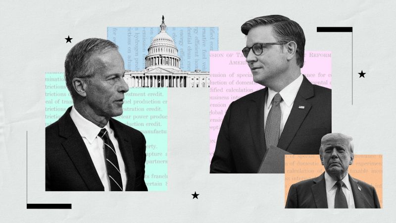 Compare the House and Senate proposals for Trump’s ‘big, beautiful bill’ | CNN Politics