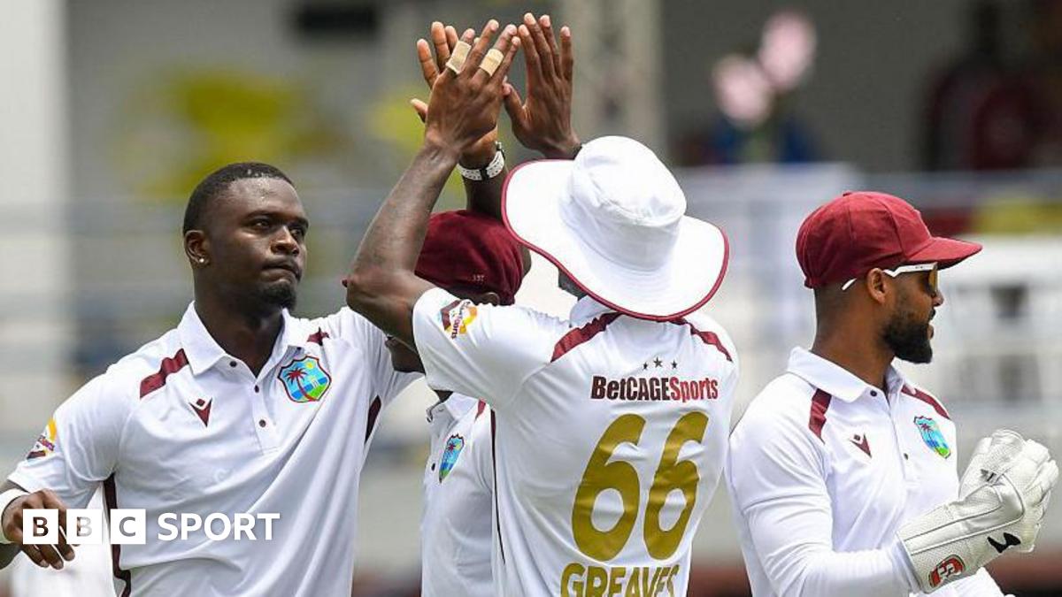 West Indies vs Australia: Hosts reduce Aussies to 92-4 in second innings of first Test - BBC Sport