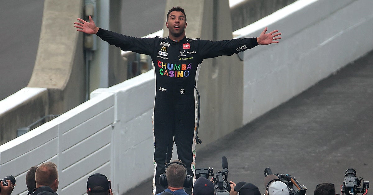 Bubba Wallace becomes first Black driver to win on Indianapolis Motor Speedway with Brickyard 400 victory - CBS News