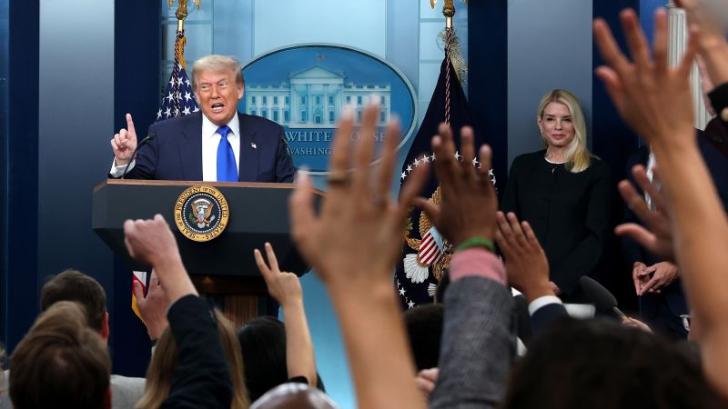 Trump asks Bondi to seek release of ‘any and all pertinent Grand Jury testimony’ around Epstein investigation | CNN Politics