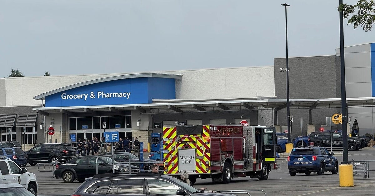 11 wounded in stabbing attack at Traverse City Walmart, police say; Man in custody - CBS Detroit