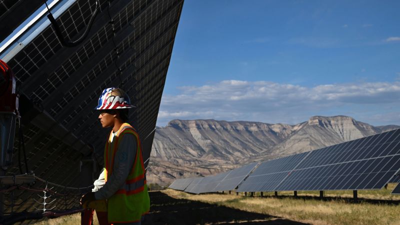 How the renewable energy industry lost a lobbying fight over Trump’s agenda bill | CNN Politics