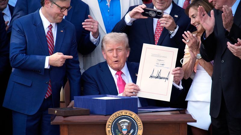 How business lobbyists scored wins in Trump’s ‘big, beautiful bill’ | CNN Politics