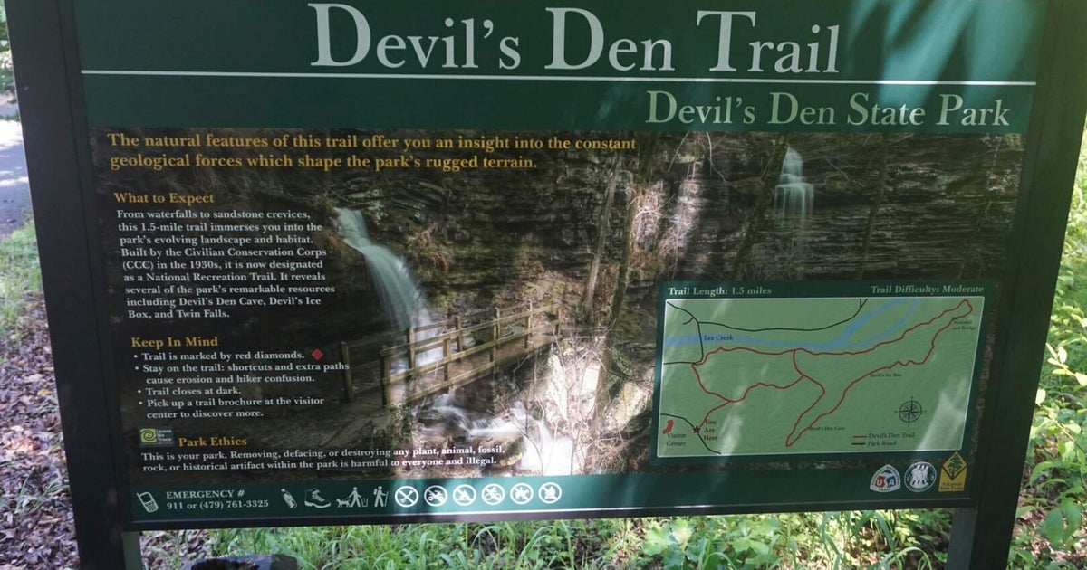 Arkansas State Police arrest suspect in Devil's Den State Park double homicide - CBS News