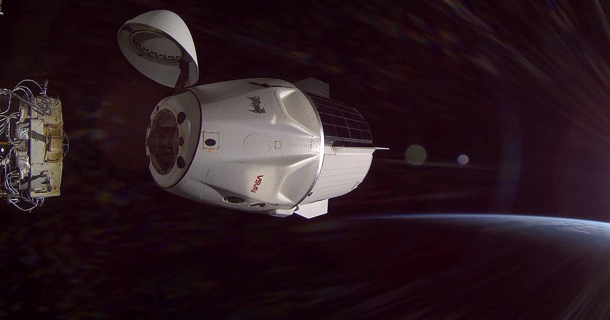 4 outgoing International Space Station fliers undock, head for Saturday splashdown - CBS News