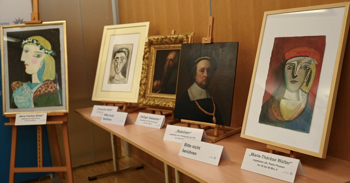 Police bust plot to sell fake paintings purportedly by Rembrandt, Picasso, Frida Kahlo - CBS News