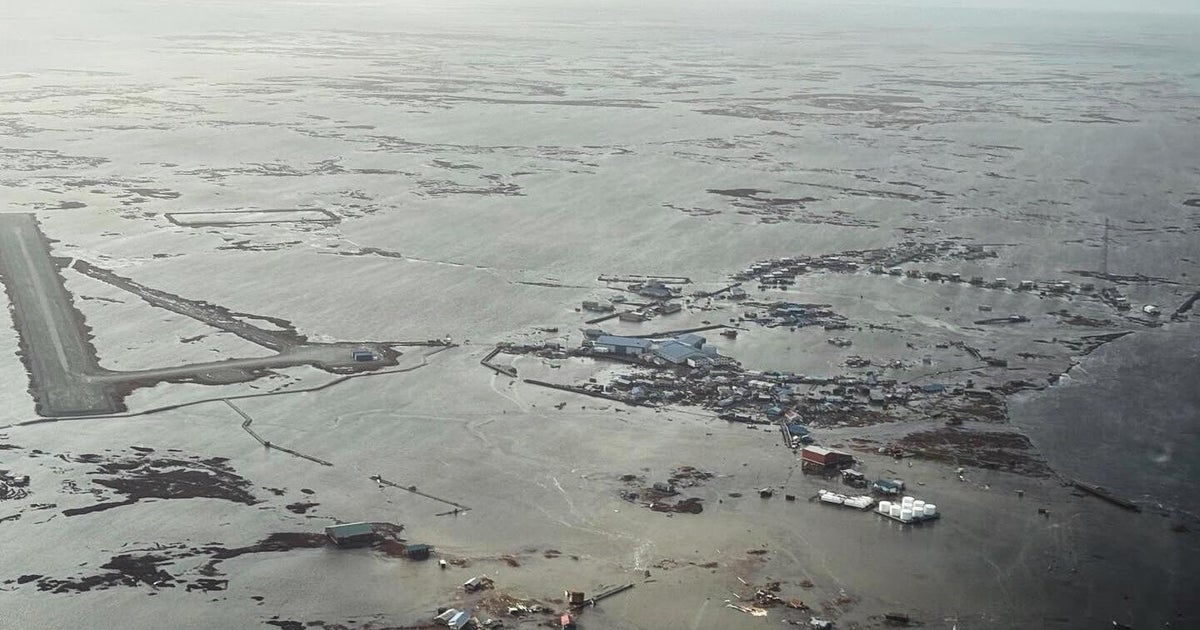 Alaska airlifting hundreds from coastal villages devastated by flooding - CBS News