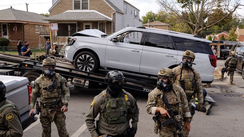 Immigration crackdown: Car crashes and rammings take center stage | CNN