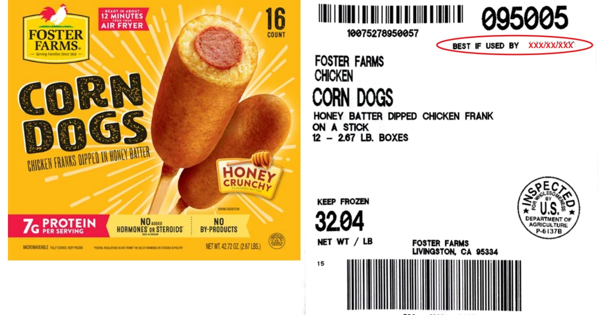Foster Farms corn dogs recalled after wood was found in batter - CBS News