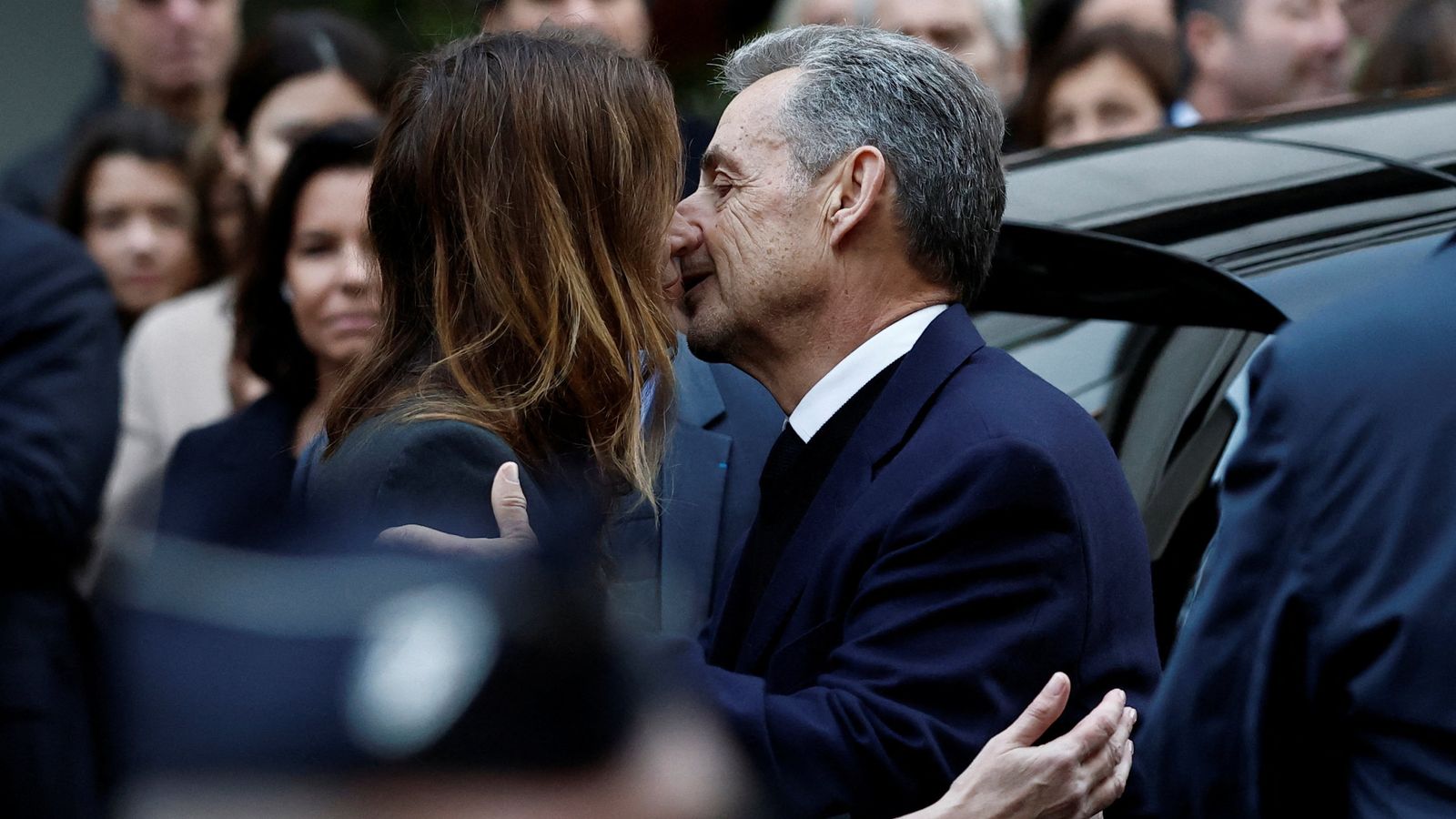Ex-French president Nicolas Sarkozy enters prison for five-year sentence | World News | Sky News