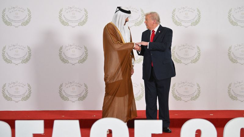 How Qatar became Trump’s key ally in his Middle East peace efforts | CNN Politics