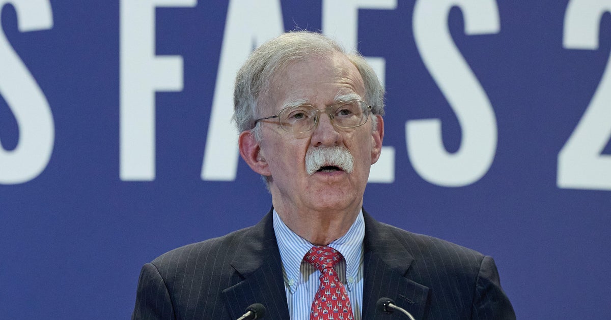 John Bolton case set to be presented to grand jury as DOJ prosecutors seek indictment - CBS News