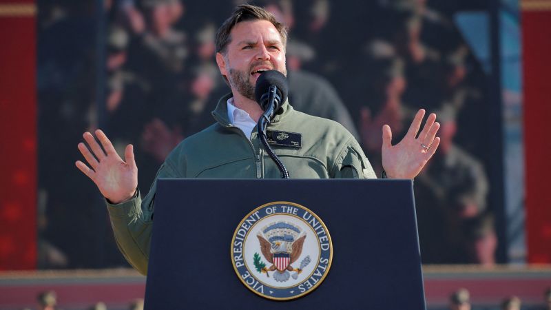Vance celebrates Marine Corps’ 250th anniversary with California event that sparks back-and-forth with Newsom | CNN Politics