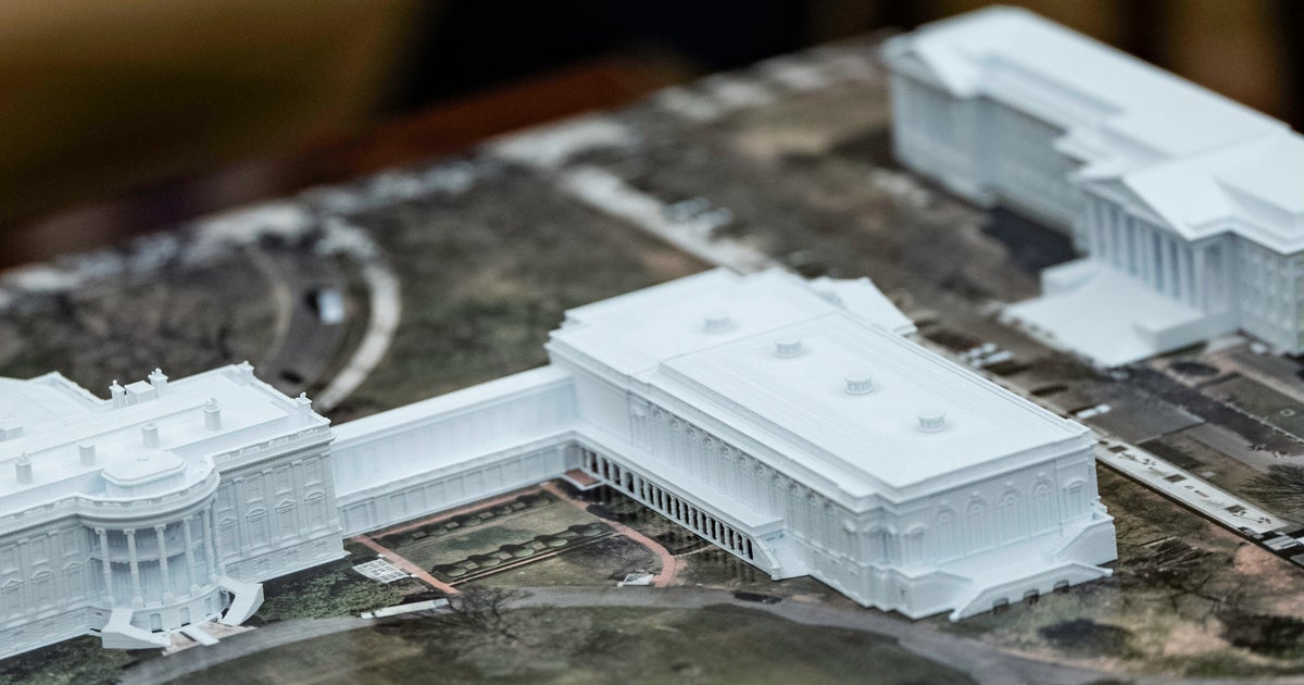 Trump hires new architect for ballroom - CBS News