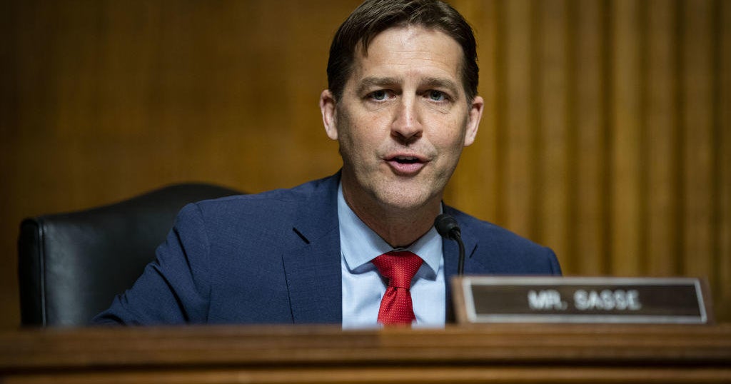 Former GOP Sen. Ben Sasse says he has terminal stage-four pancreatic cancer - CBS News