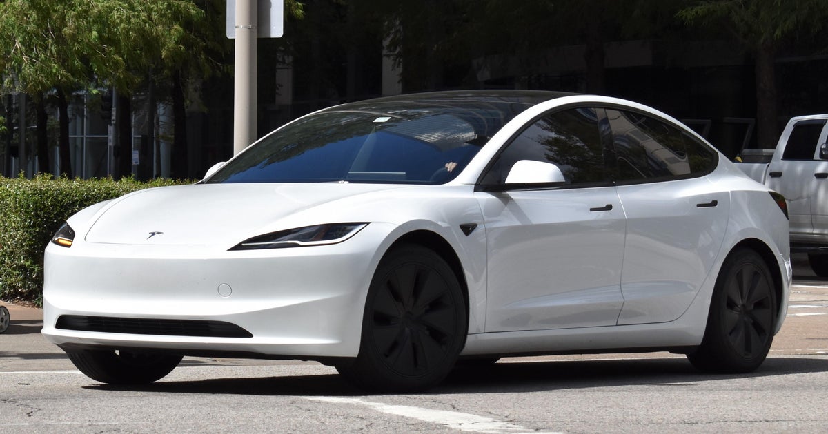 NHTSA launches investigation into Tesla Model 3 emergency door handles - CBS News
