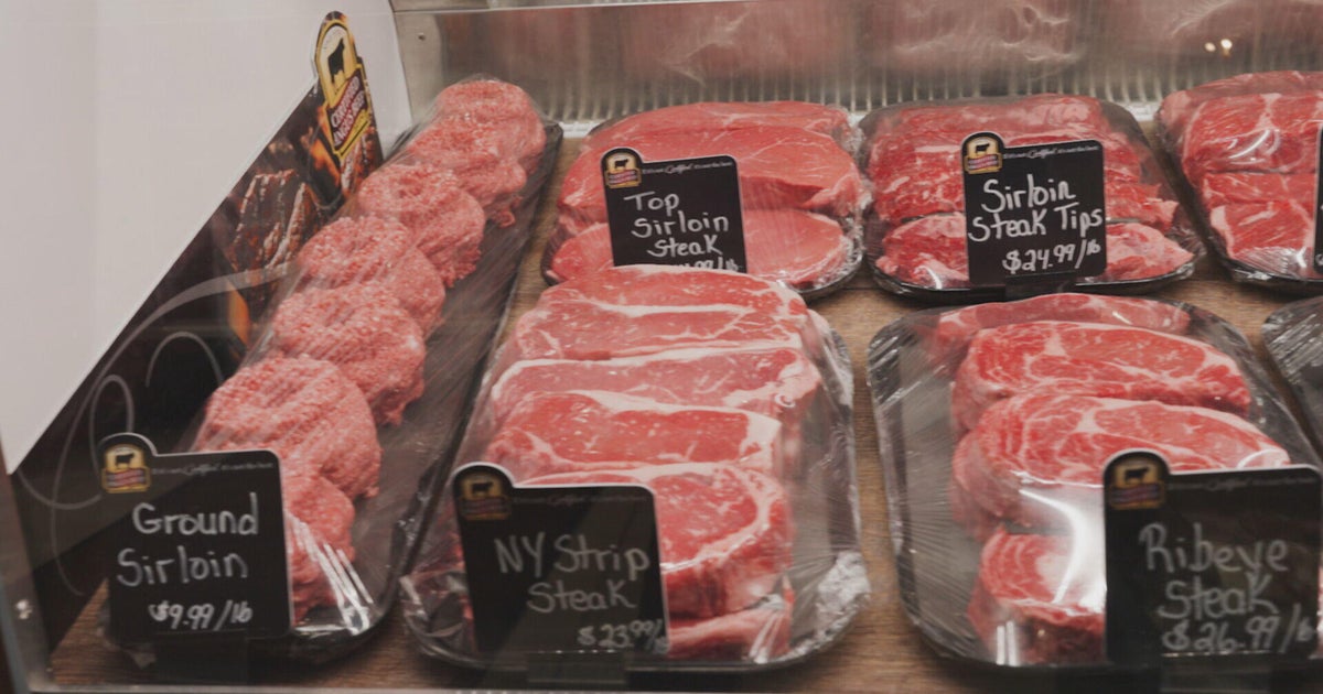 As beef prices rise, small butcher shops adapt to changing demand - CBS News