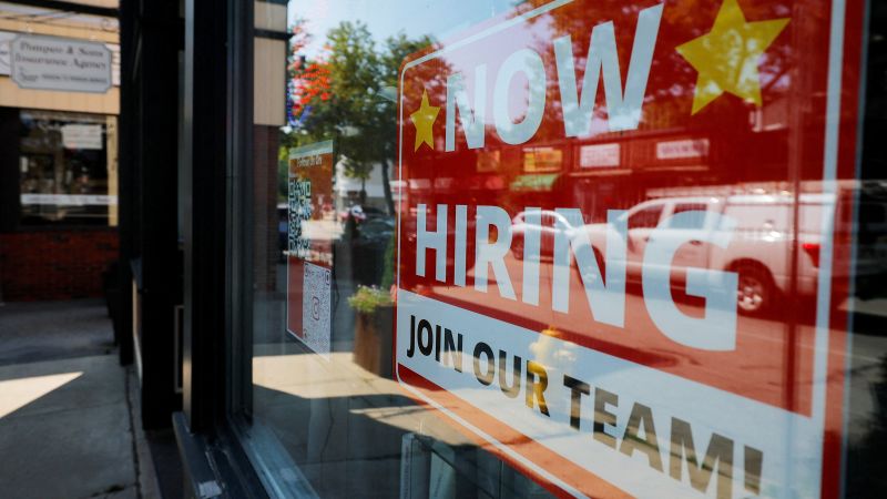 Americans have a new thing to worry about: A stuck job market with no quick fix | CNN Business