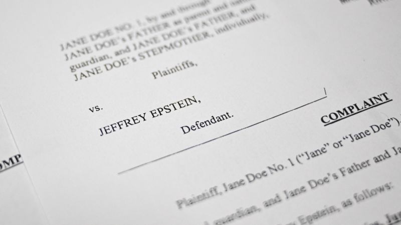 DOJ says it has found over a million additional documents potentially related to Epstein | CNN Politics