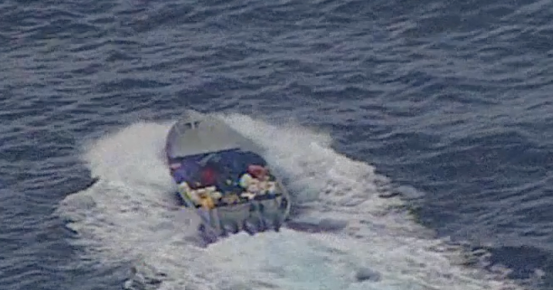 20,000-pound cocaine seizure by Coast Guard breaks 18-year-old record - CBS News