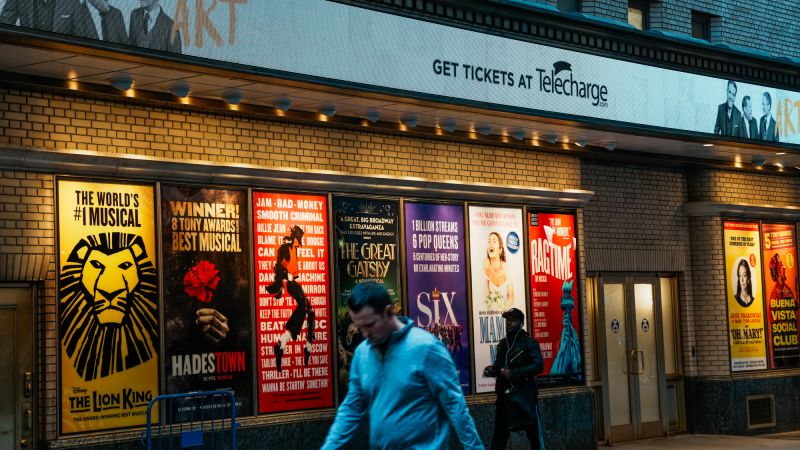 Broadway costs add up for producers. But on stage, the show must go on | CNN Business