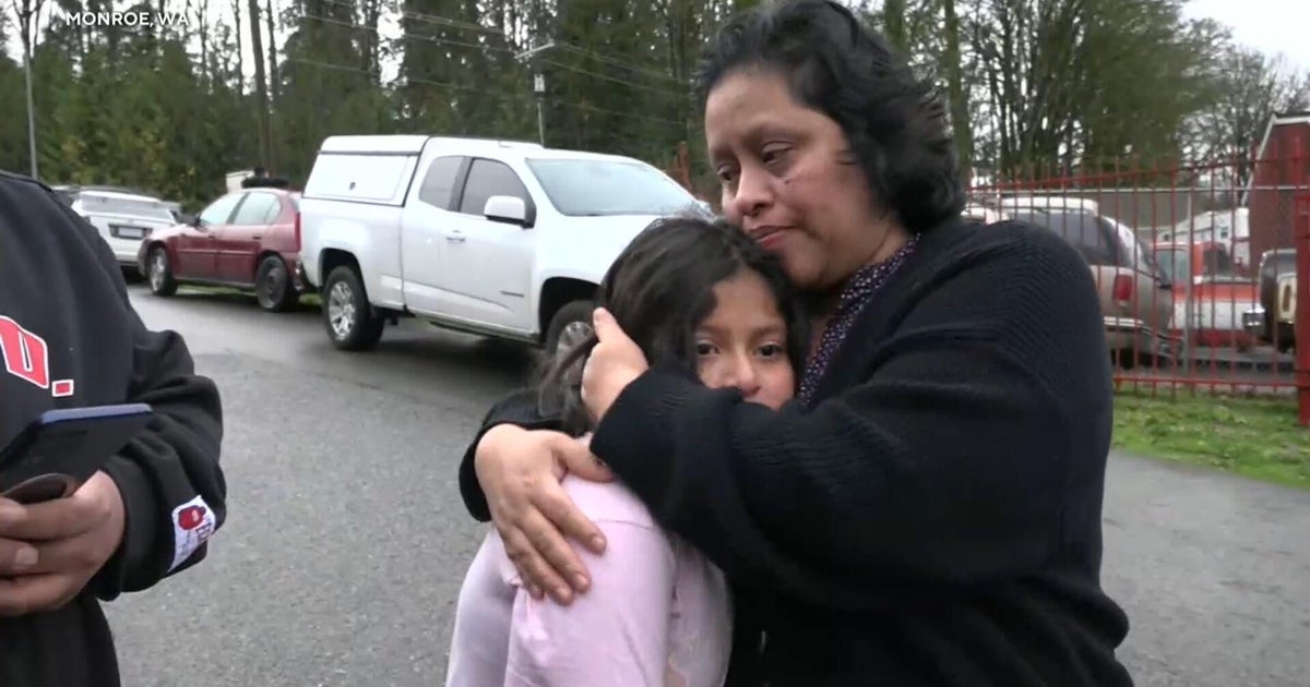 Family who lost home in Washington flooding says they just moved there due to mom's cancer diagnosis - CBS News