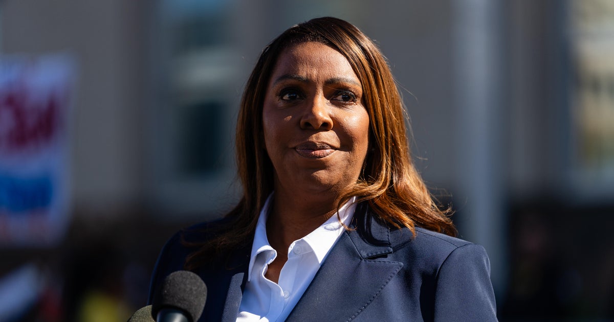 Grand jury refuses to re-indict Letitia James after earlier fraud charges were thrown out - CBS News