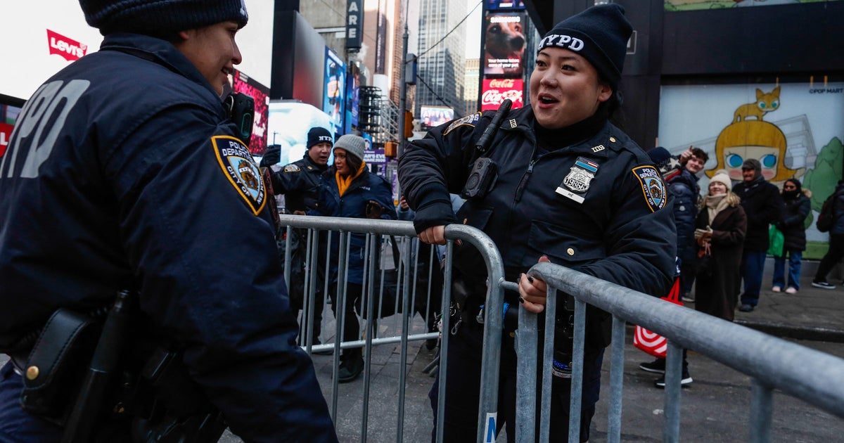 Law enforcement ramps up New Year's security measures across the country - CBS News