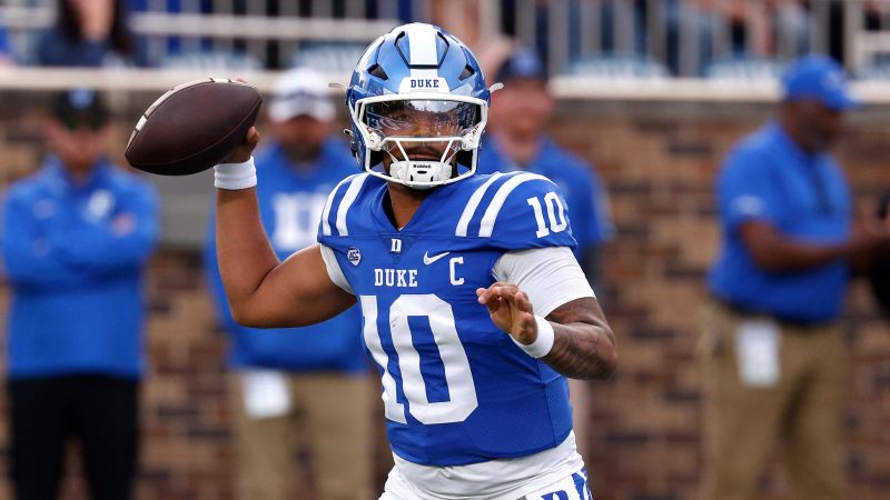 Duke reaches a settlement with star quarterback Darian Mensah that will allow him to transfer, ending an unprecedented saga | CNN