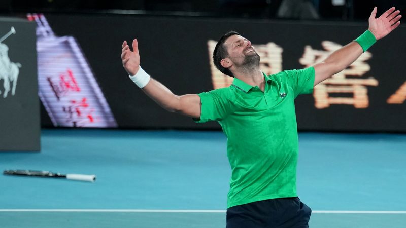 Carlos Alcaraz and Novak Djokovic make Australian Open final after epic pair of semifinals | CNN