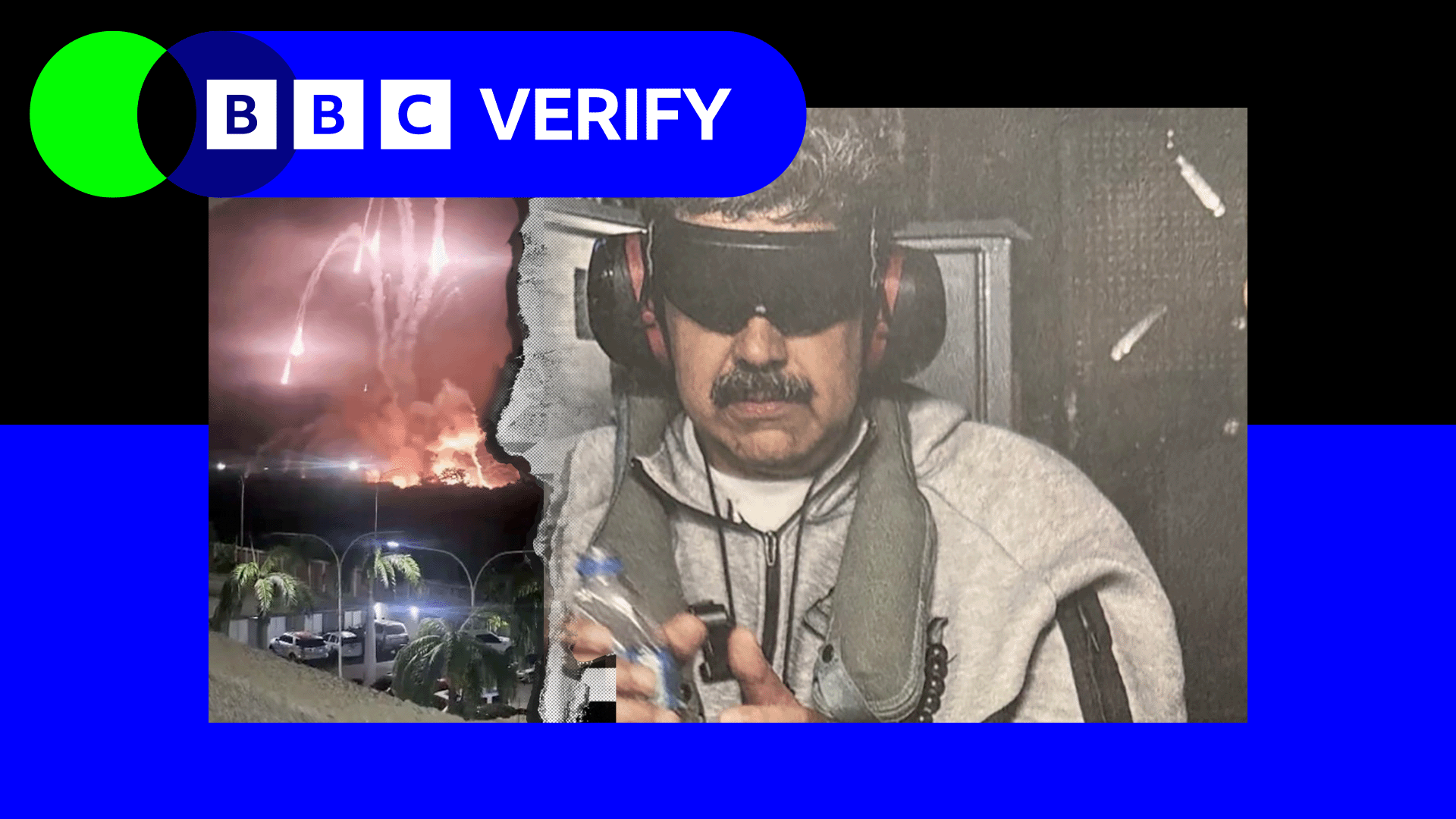 'The explosions keep going' - how air strikes paved the way for US Maduro raid - BBC News