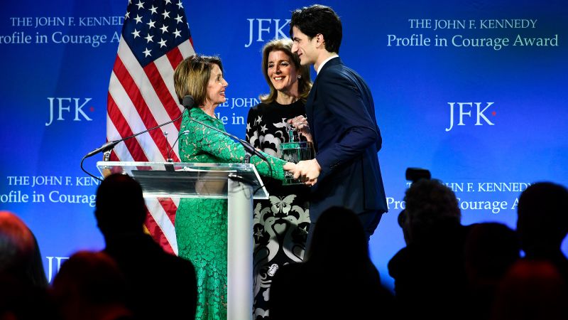 Nancy Pelosi to endorse Jack Schlossberg, JFK’s grandson, for US House seat | CNN Politics