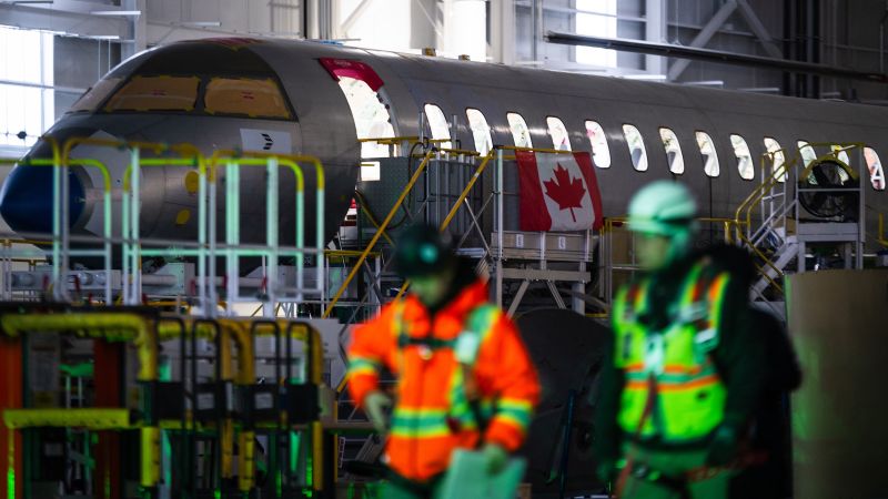 Trump says he’s decertifying Canada-made aircraft and threatens 50% tariffs | CNN Business