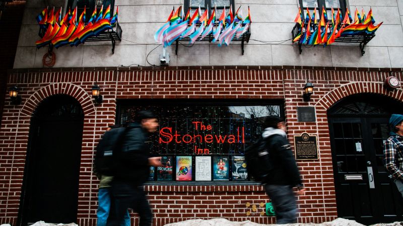 Trump admin removes Pride flag from Stonewall National Monument | CNN Politics