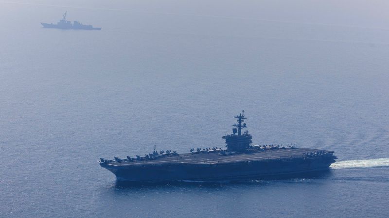 Kushner, Witkoff visit USS Abraham Lincoln carrier amid tension with Iran | CNN Politics