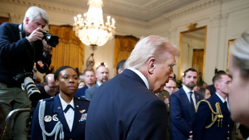 Trump’s Iran war message marked by exaggerated threats and shifting, contradictory goals | CNN Politics